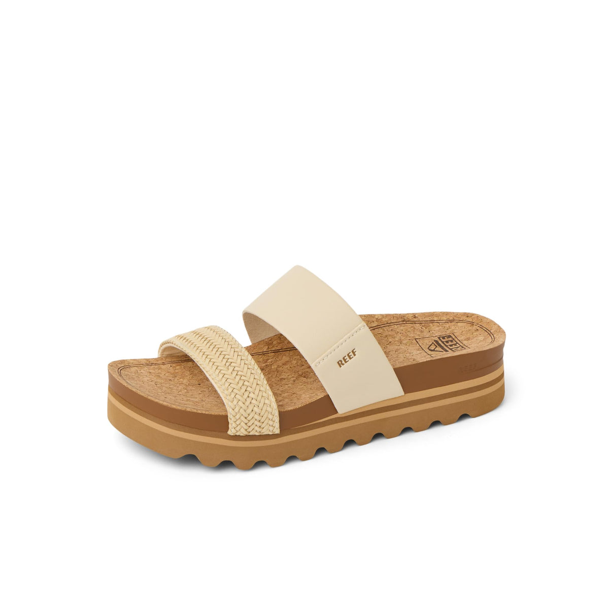 Reef Cushion Vista Hi Womens Platform Fashion Sandal, Arch Support, Ultra Soft Cushion Footbed