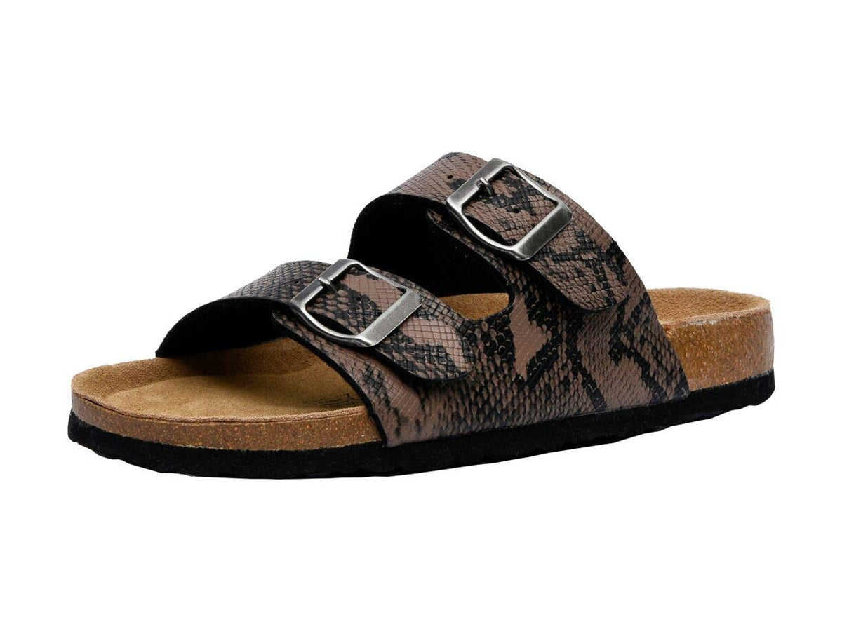 CUSHIONAIRE Lane Cork Slide Women's Sandals, Comfortable Sandals for Women