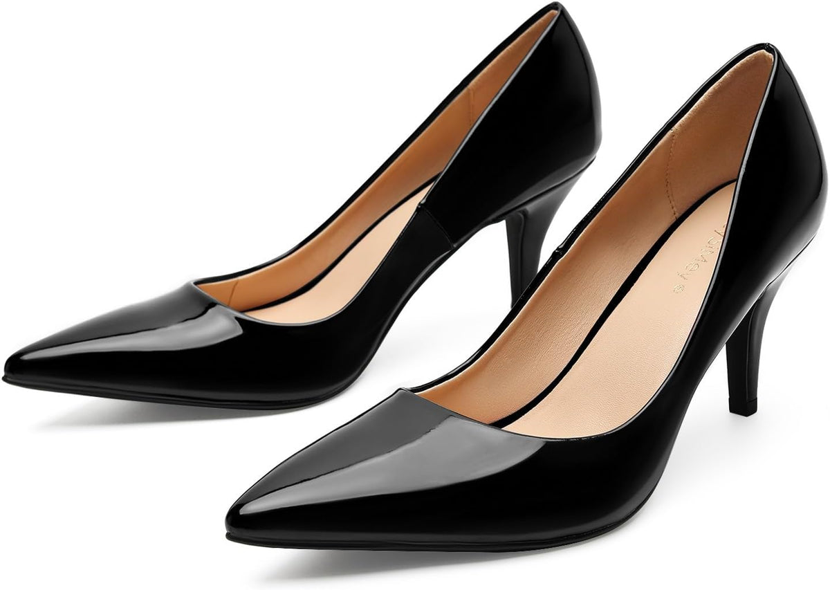 Unisex High Heels for Men and Women Pointed Toe Stiletto Pumps