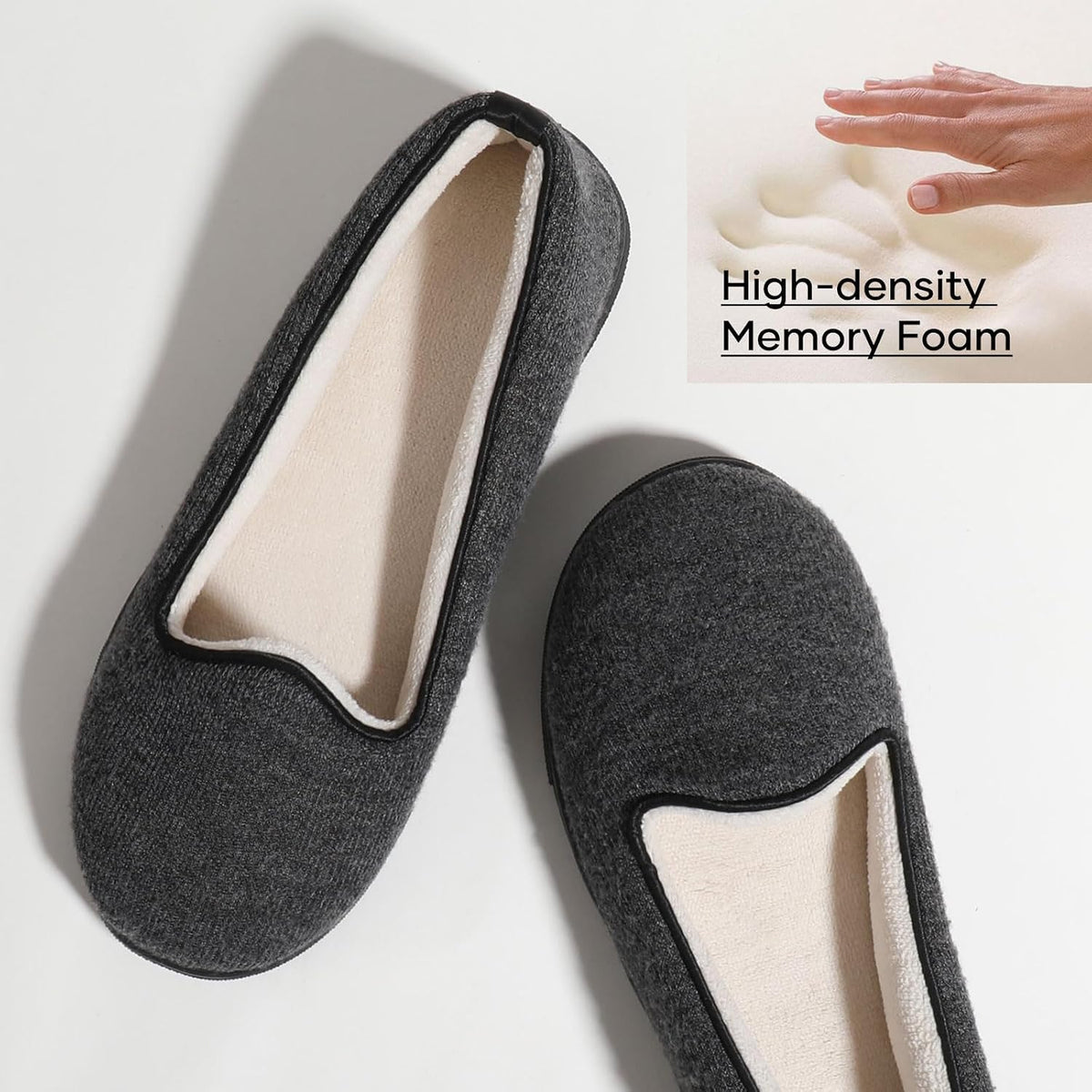 Wishcotton Lightweight Slippers for Women, Comfy House Shoes