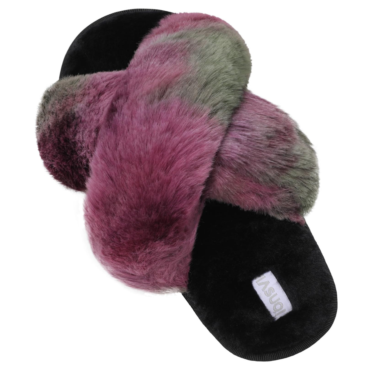 JIASUQI Womens Slippers Fuzzy Fluffy House Slippers for Women House Shoes