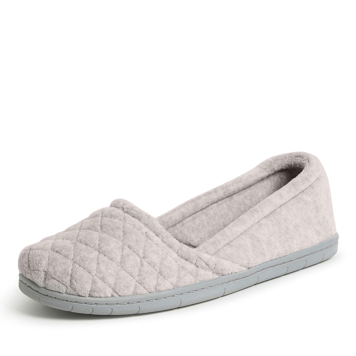 Dearfoams Women's Microfiber Velour A-Line Flat