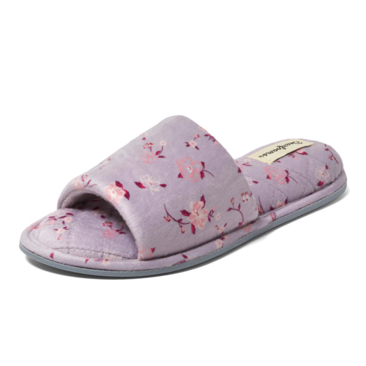 Dearfoams womens Slipper Memory Foam Summer House Shoe Beatrice Terry Slide