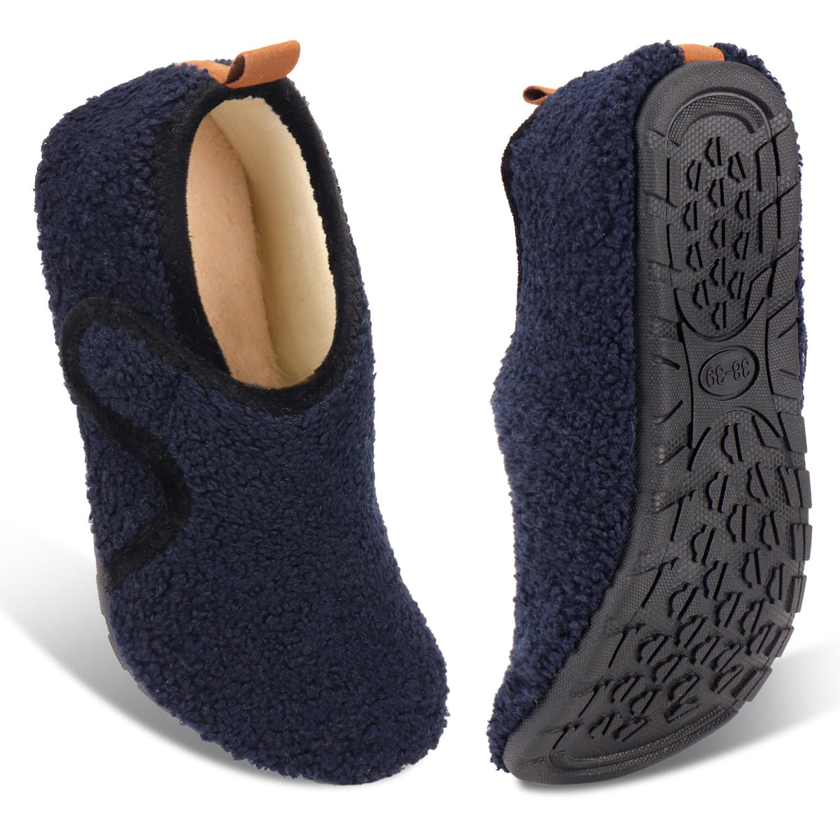 Ibeauti Women Mens House Slippers Barefoot House Shoes Non Slip