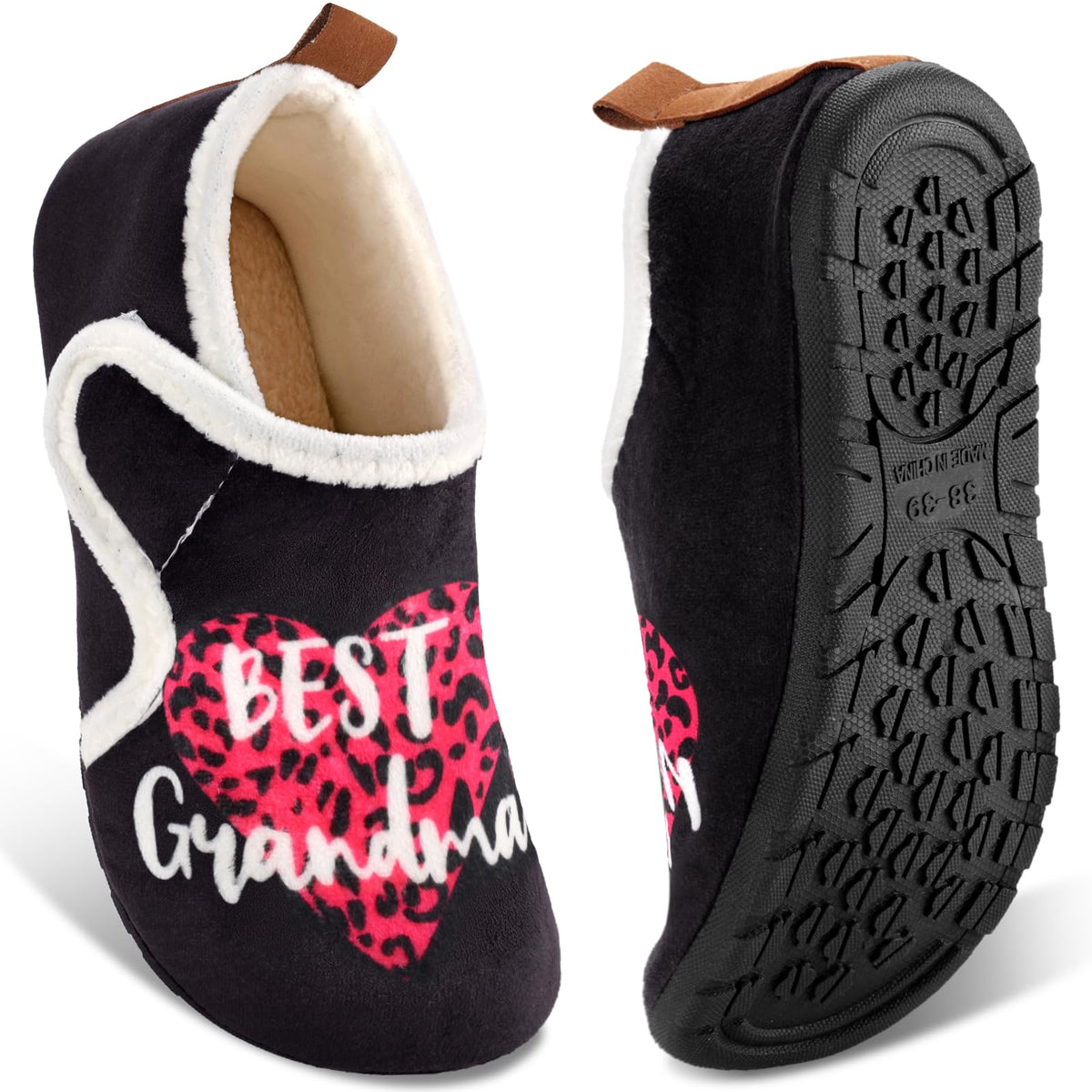 Ibeauti Women Mens House Slippers Barefoot House Shoes Non Slip