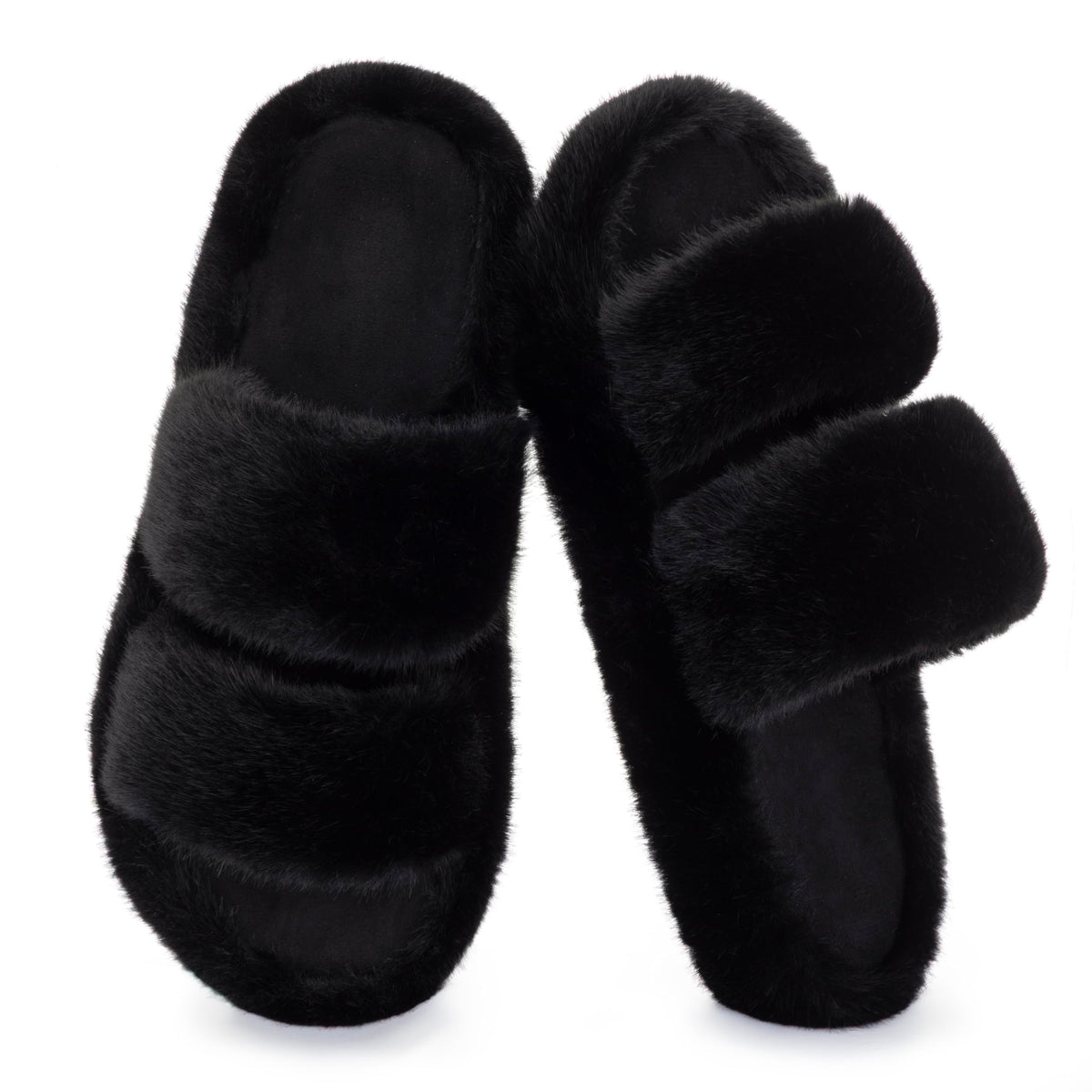 RockDove Women's Pluffie Open Toe Slippers