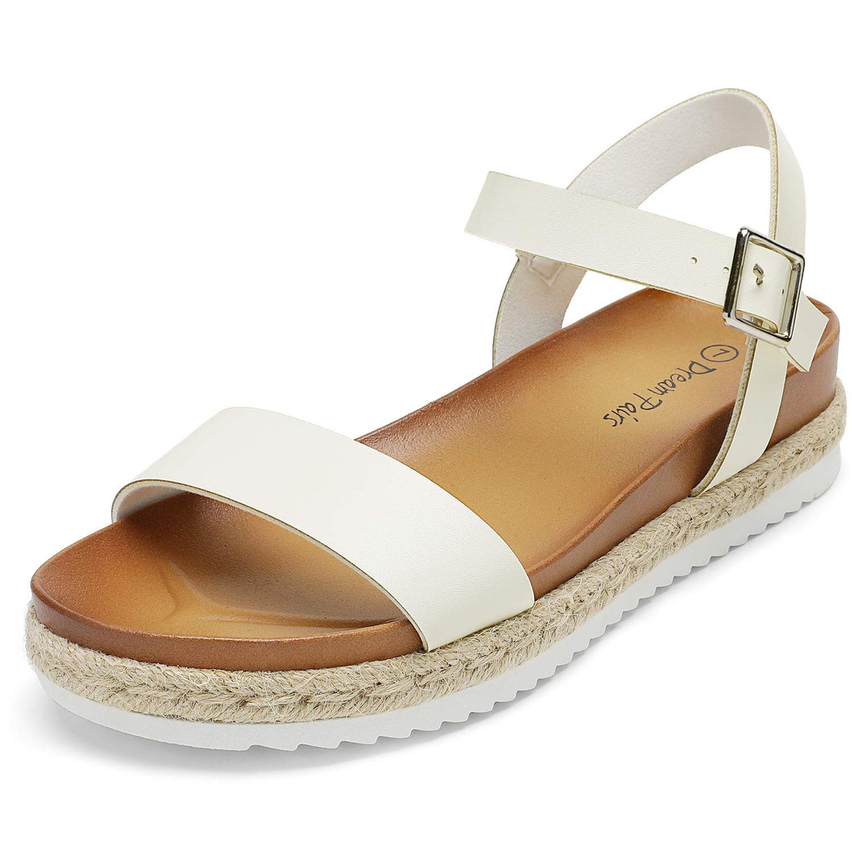 DREAM PAIRS Espadrille Casual Platform Sandals