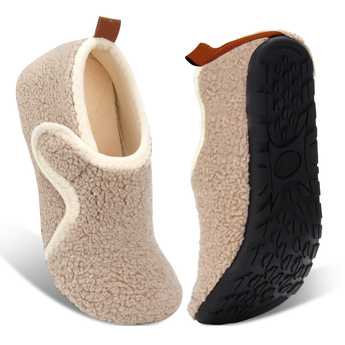 Ibeauti Women Mens House Slippers Barefoot House Shoes Non Slip