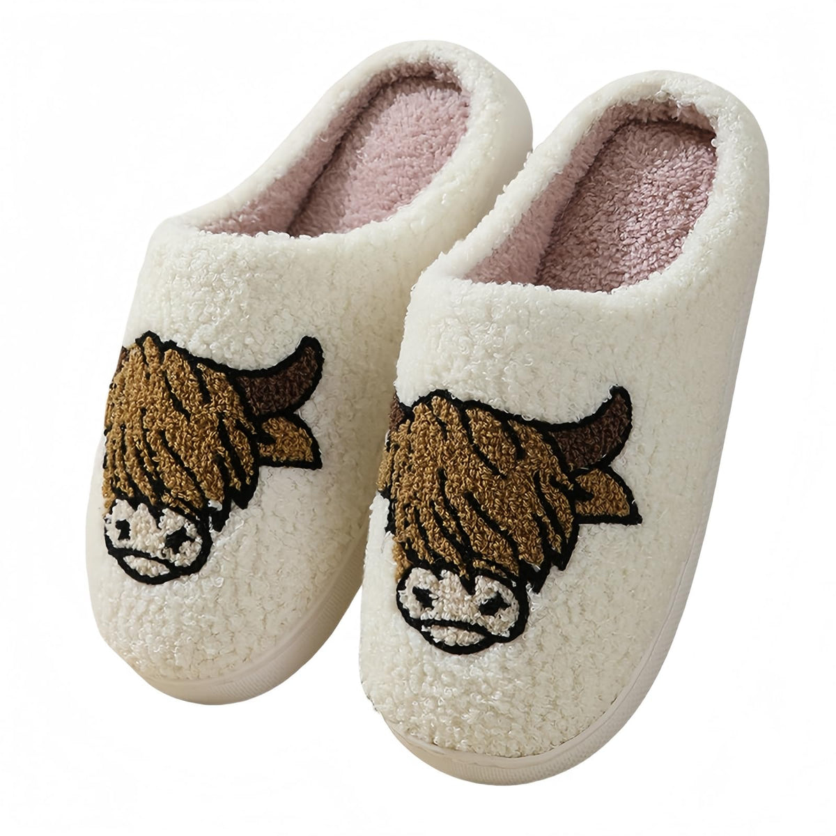 Animal Slippers for Women and Men Fuzzy Memory Foam Non-Slip Warm Indoor