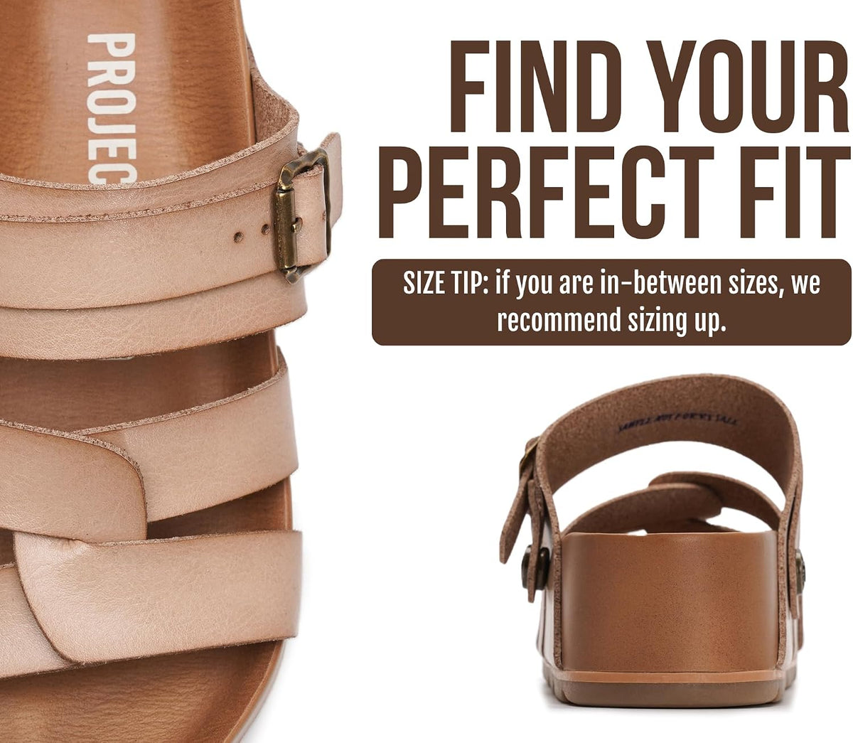 Project Cloud Platform Sandals for Women Strappy Wedges Plush Insole 2026