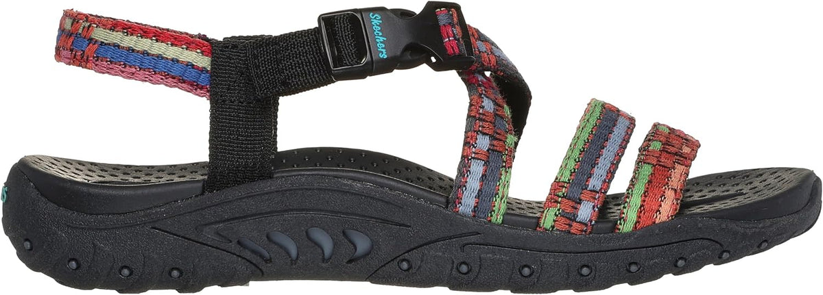 Skechers Women's Reggae Sew Me Boho Slingback Sandal