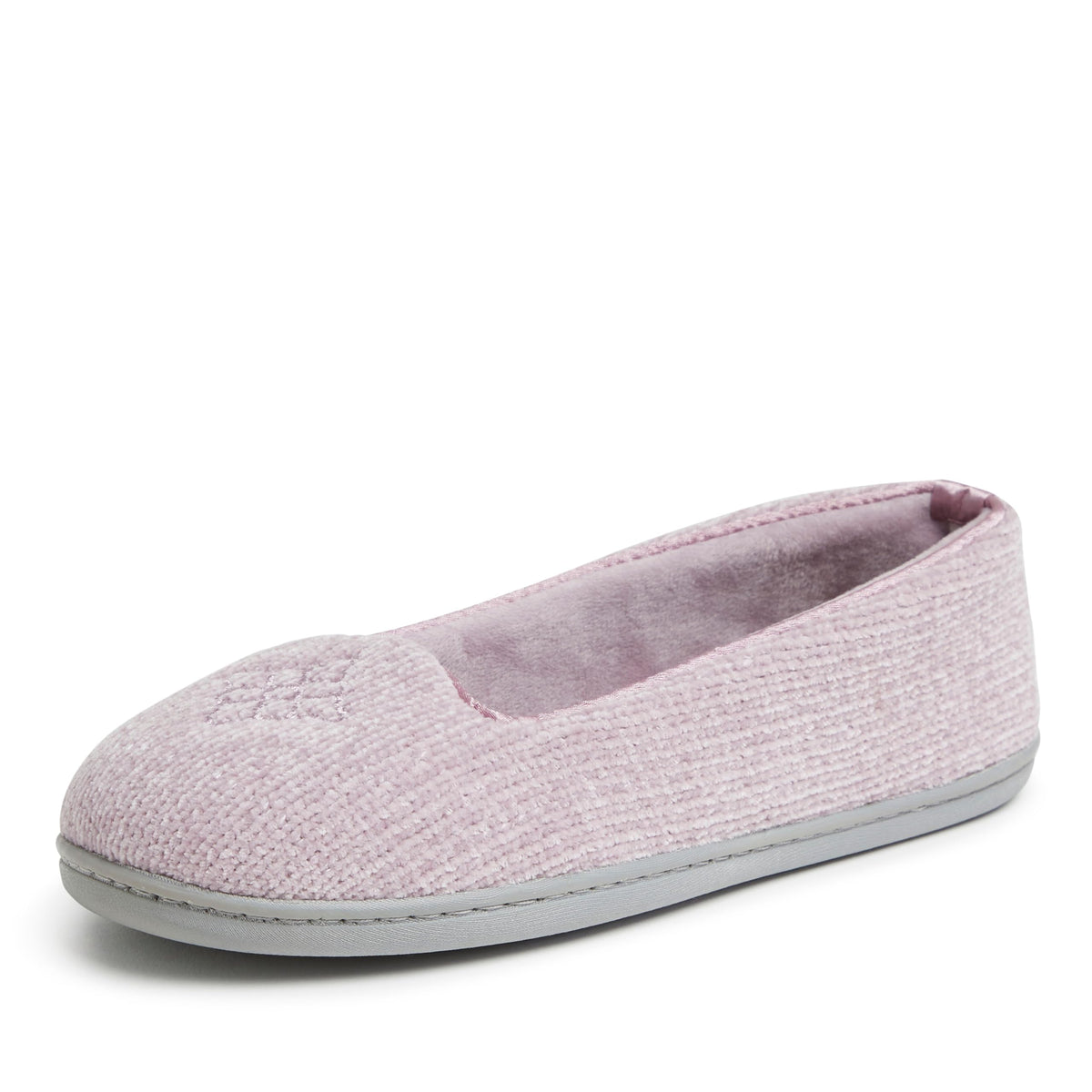 Dearfoams Women's Rebecca Soft Memory Foam Lightweight House Shoes Cozy Loafer with Warm Lining and Wide Widths Slipper