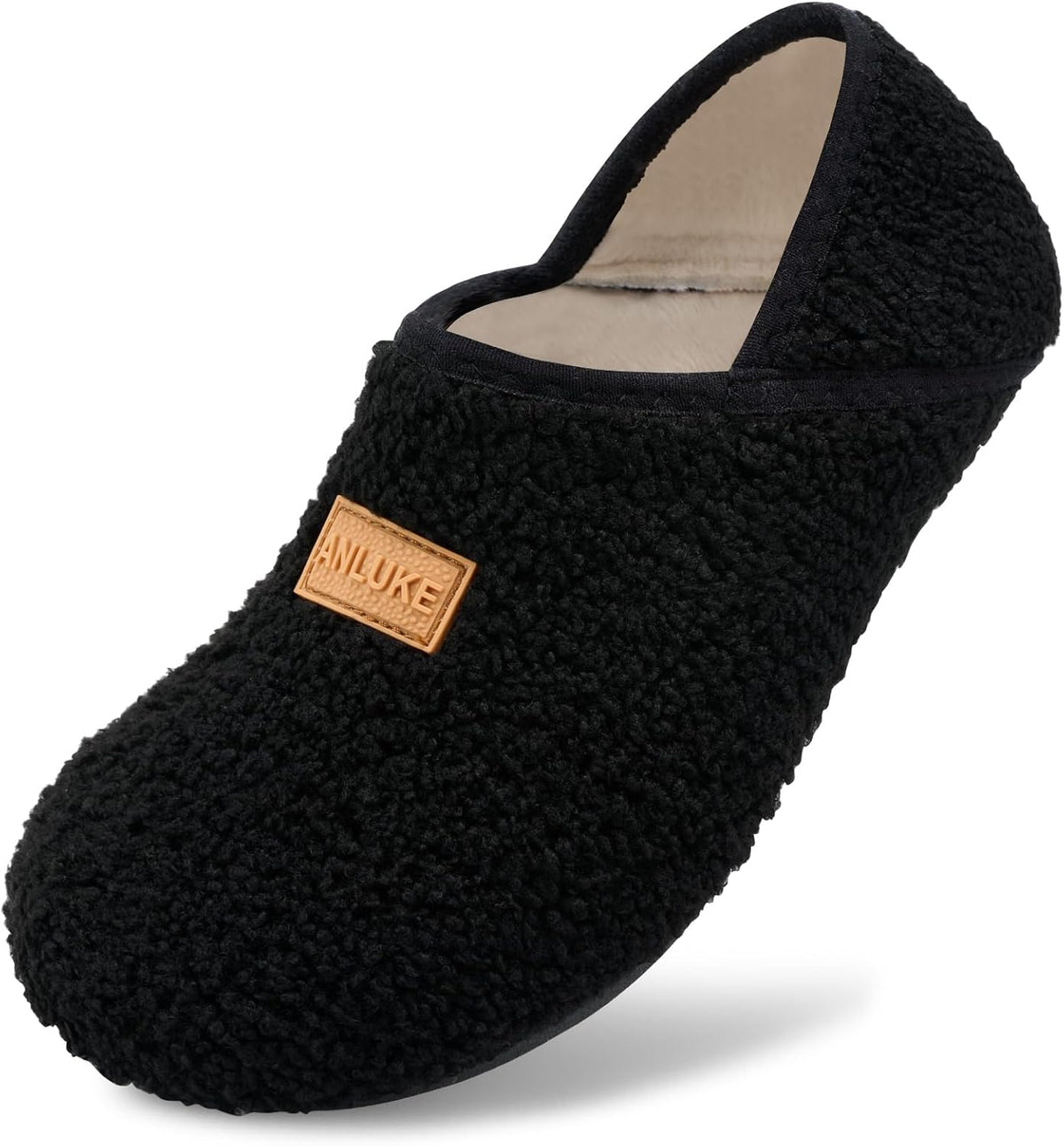 ANLUKE House Slippers for Women Men Fuzzy Socks Indoor/Outdoor