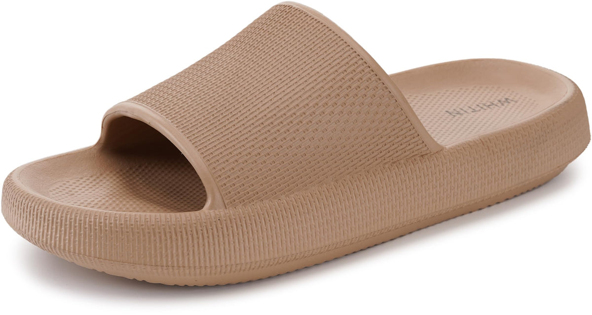 WHITIN Women's Slides with Cushioned Thick Sole Slippers for Home Wear Y13