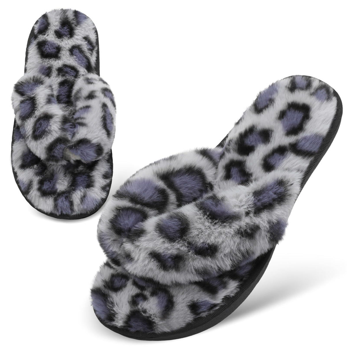 JOINFREE Women's Bedroom Slippers Comfort Four Season Classy Indoor Spa Slide Shoes