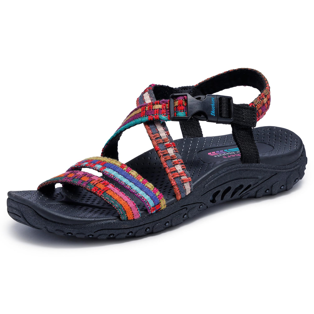 Skechers Women's Reggae Sew Me Boho Slingback Sandal