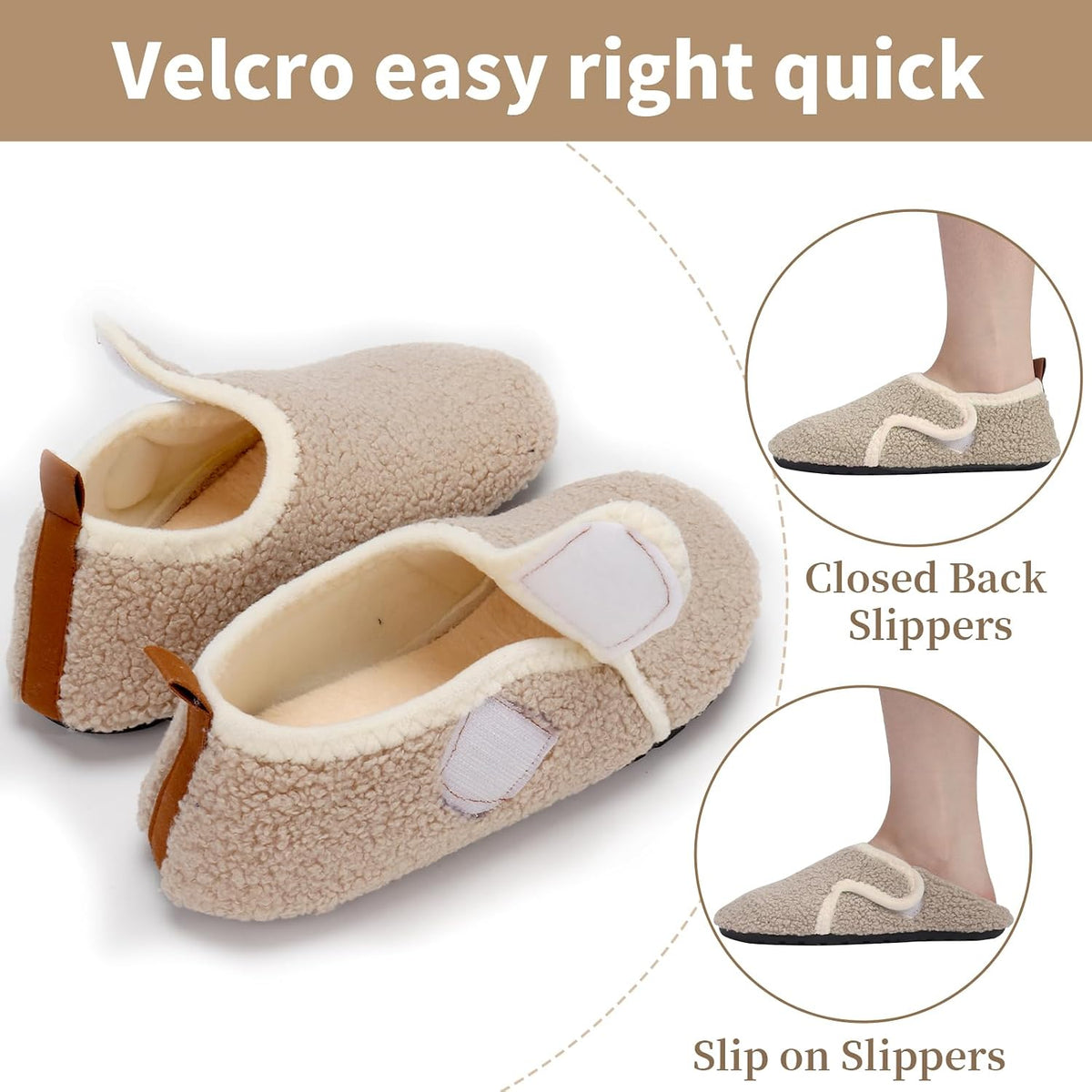Ibeauti Women Mens House Slippers Barefoot House Shoes Non Slip