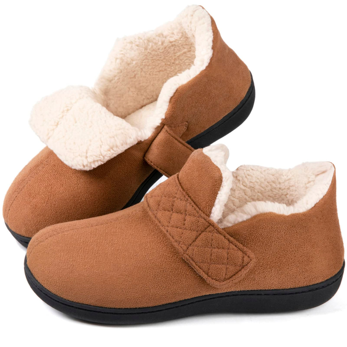 Zizor Women's Adjustable House Shoes Slippers Indoor Outdoor