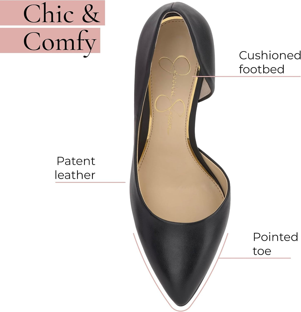 Jessica Simpson Prizma D'Orsay Pumps