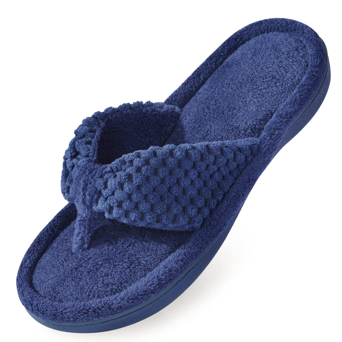 Parlovable Women's Memory Foam Flip Flop Slippers