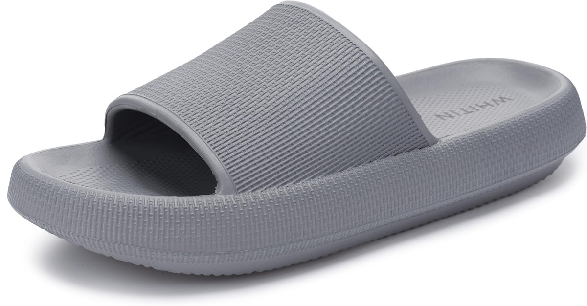 WHITIN Women's Slides with Cushioned Thick Sole Slippers for Home Wear Y13