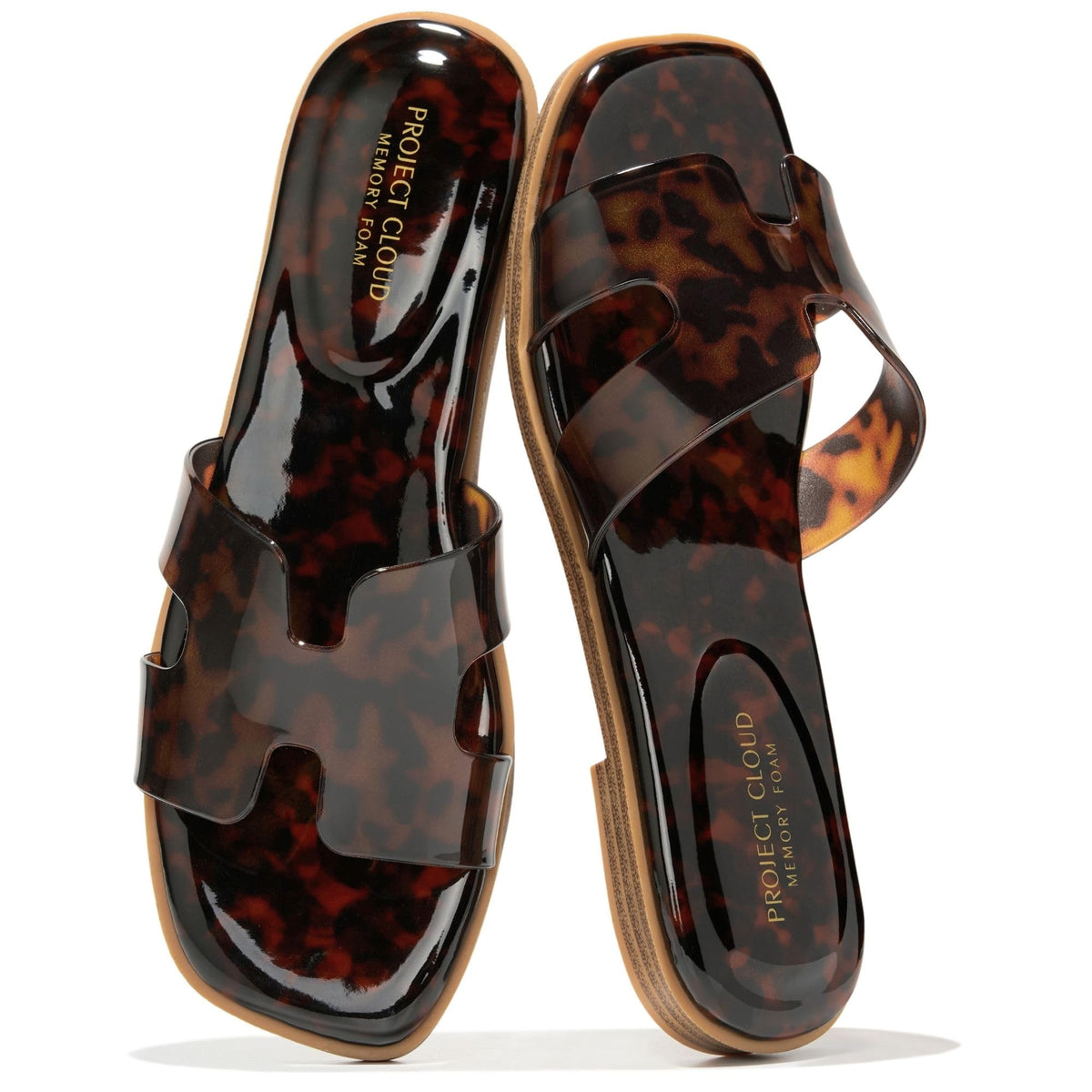 Project Cloud 100% Genuine Leather Sandals Women Flats For Women (Jannel)