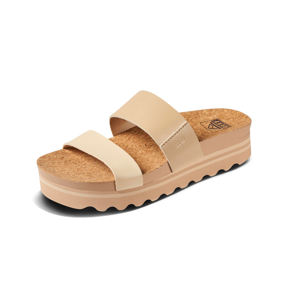 Reef Cushion Vista Hi Womens Platform Fashion Sandal, Arch Support, Ultra Soft Cushion Footbed