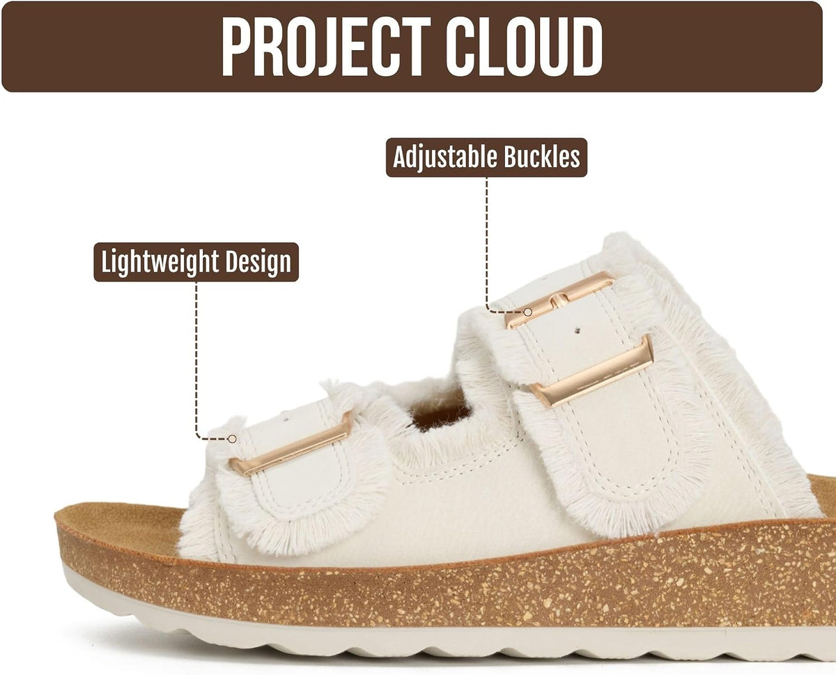 Project Cloud Comfortable Womens Sandals Platform Sandals for Women