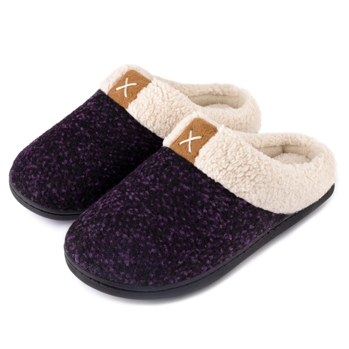 ULTRAIDEAS Women's Indoor Outdoor Slipper Memory Foam