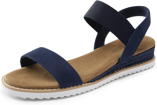 DREAM PAIRS Womens Espadrilles Ankle Strap Sandals