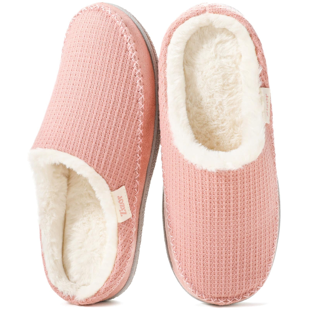 Zizor Women's Fuzzy House Slippers Memory Foam Indoor