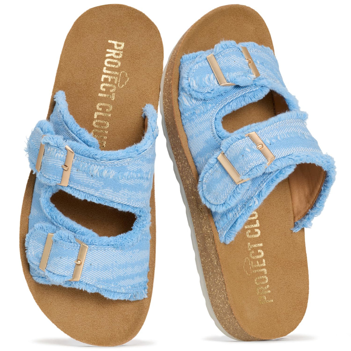 Project Cloud Comfortable Womens Sandals Platform Sandals for Women