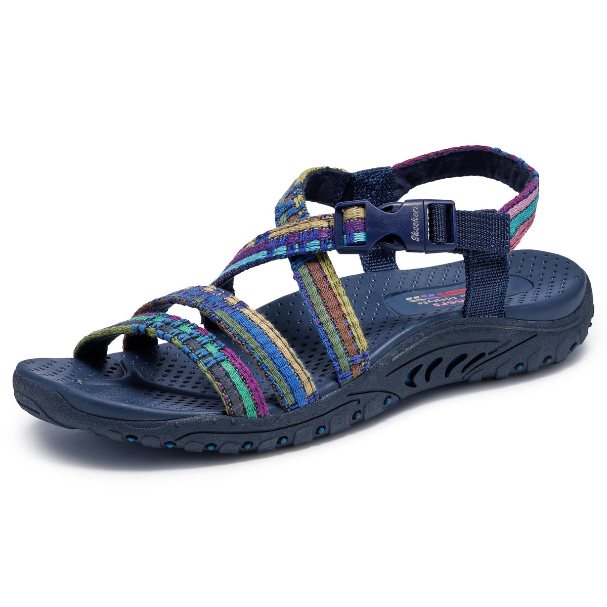 Skechers Women's Reggae Sew Me Boho Slingback Sandal