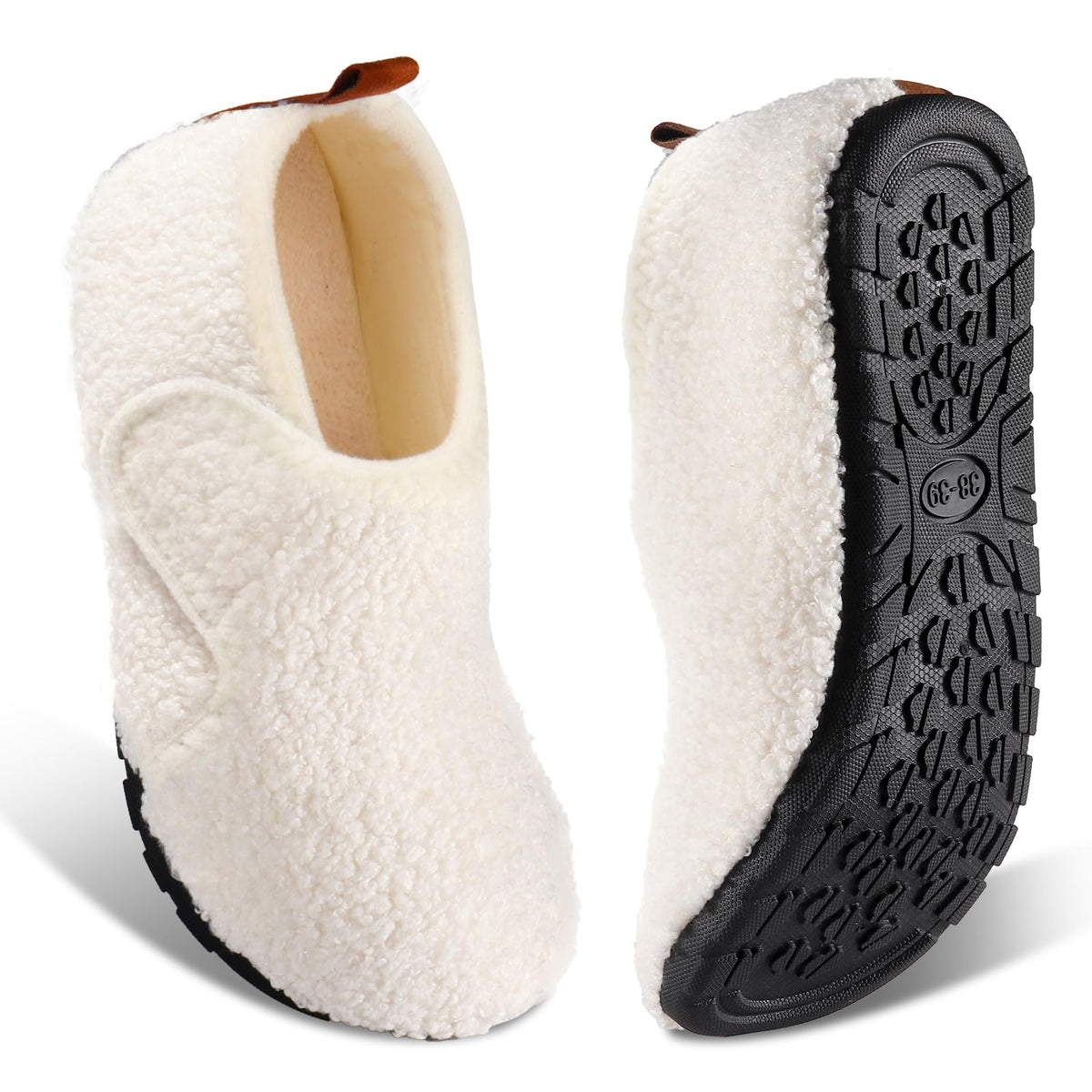 Ibeauti Women Mens House Slippers Barefoot House Shoes Non Slip