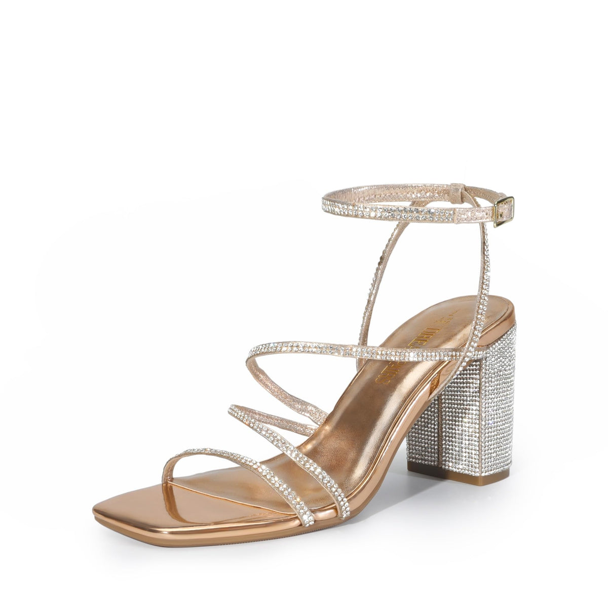 DREAM PAIRS Women's Chunky Heel Sandal