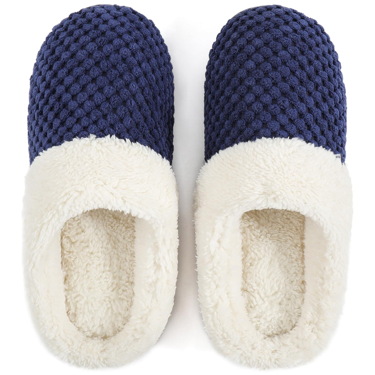 ULTRAIDEAS Women's Popcorn Fleece House Slippers