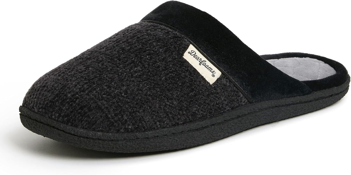 Dearfoams Women's Samantha Knit Closed Toe Scuff Slipper