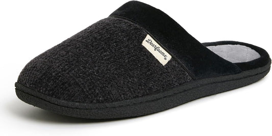 Dearfoams Women's Samantha Knit Closed Toe Scuff Slipper
