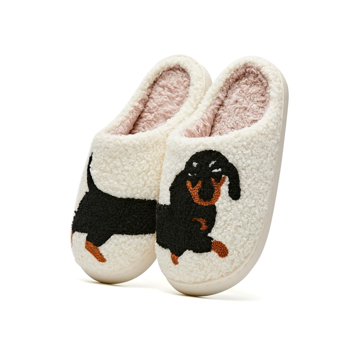 Animal Slippers for Women and Men Fuzzy Memory Foam Non-Slip Warm Indoor