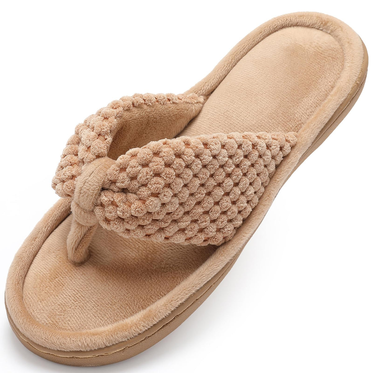 Parlovable Women's Memory Foam Flip Flop Slippers