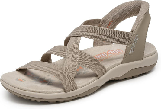 Skechers Women's Reggae Slim - Stretch Flex Hands Free Slip-ins