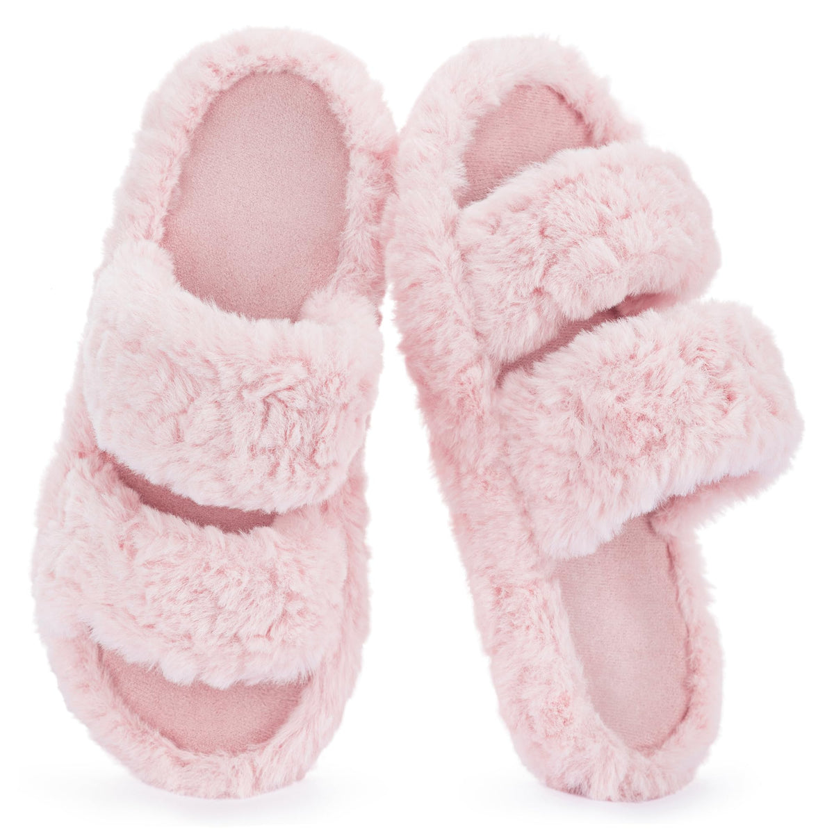 RockDove Women's Pluffie Open Toe Slippers