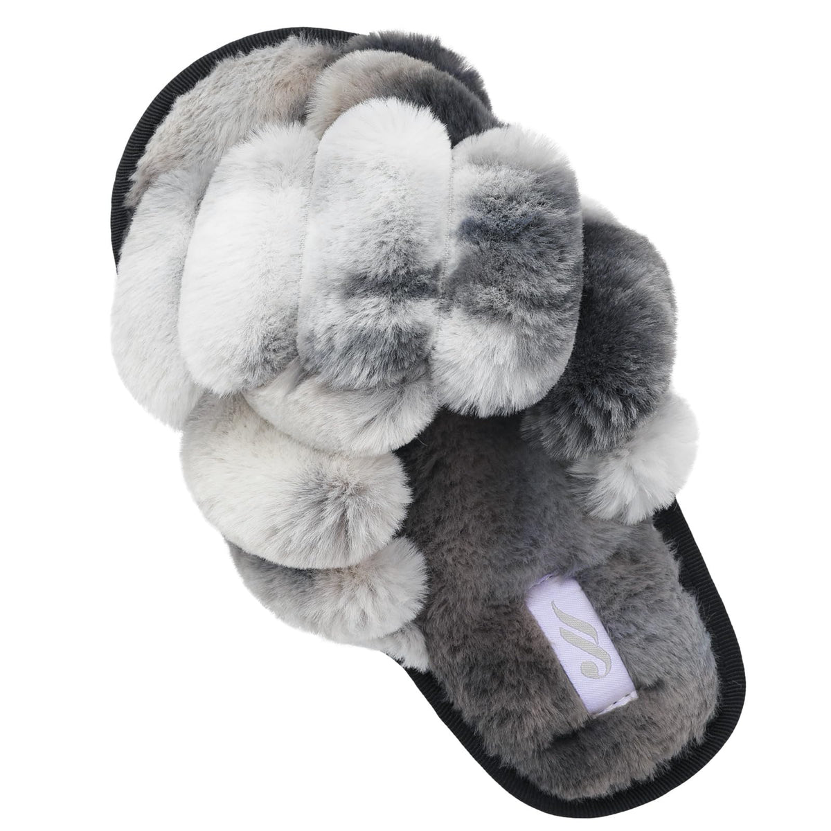 JIASUQI Womens Slippers Fuzzy Fluffy House Slippers for Women House Shoes