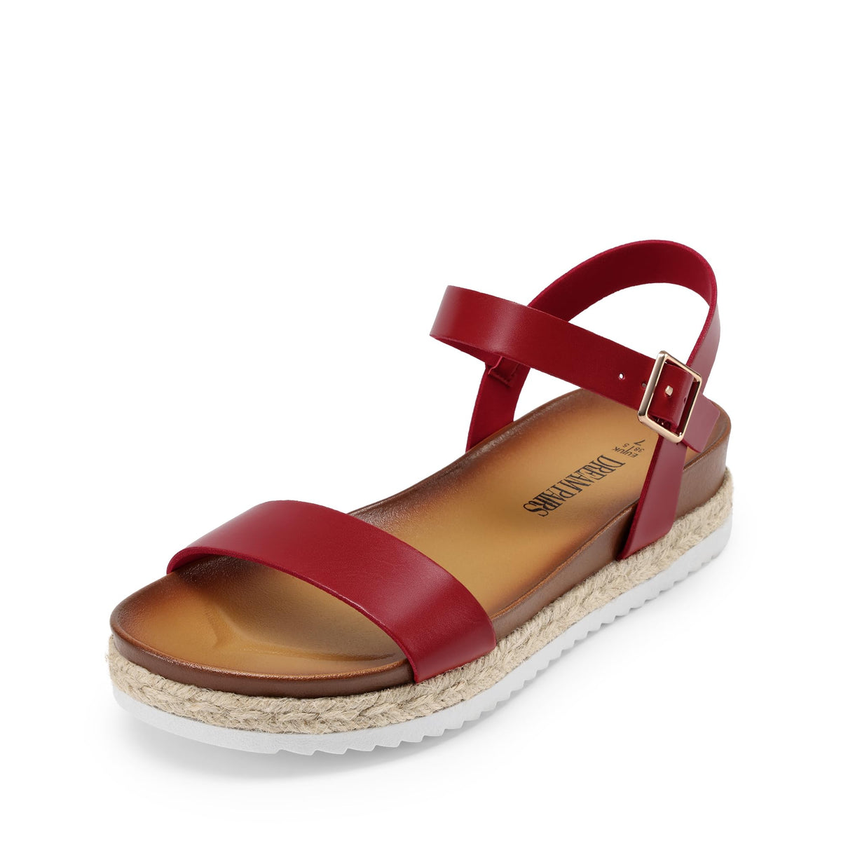 DREAM PAIRS Espadrille Casual Platform Sandals