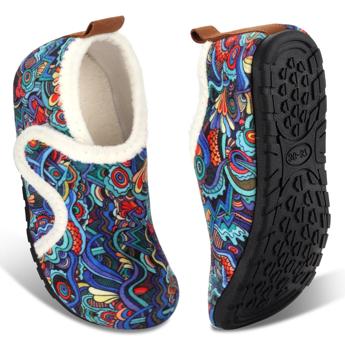Ibeauti Women Mens House Slippers Barefoot House Shoes Non Slip