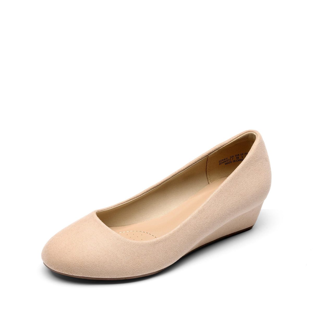 DREAM PAIRS Women's Wedge Heel Dress Pumps