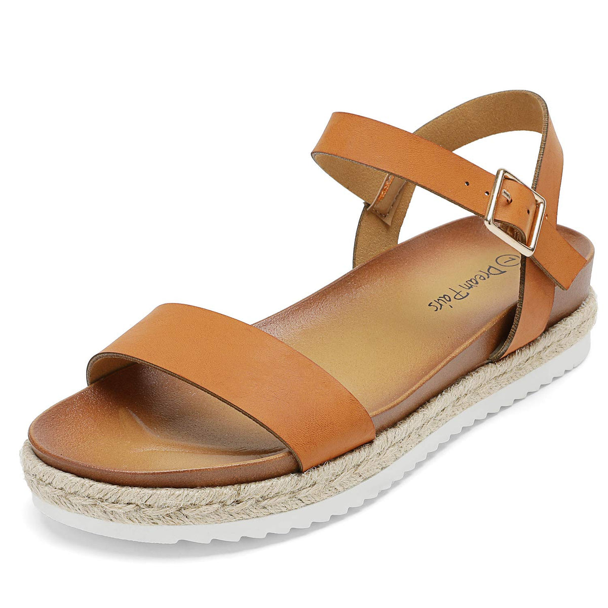 DREAM PAIRS Espadrille Casual Platform Sandals