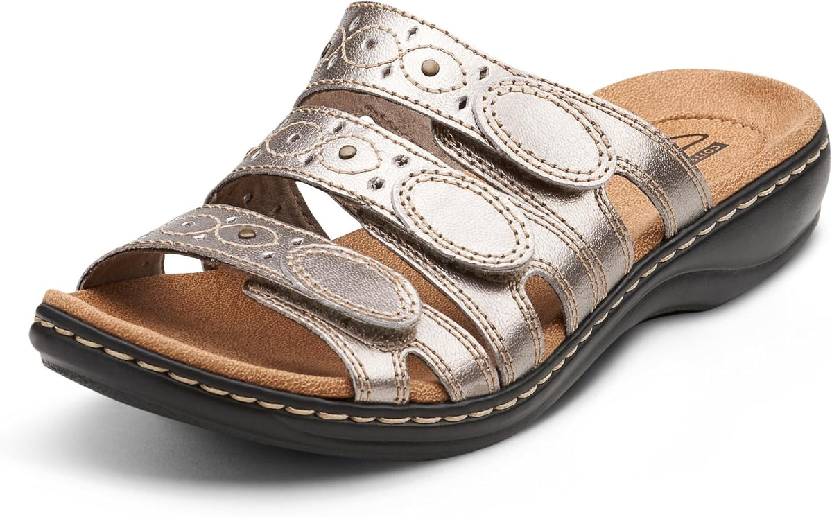 Clarks Women's Leisa Cacti Q Slide Sandal