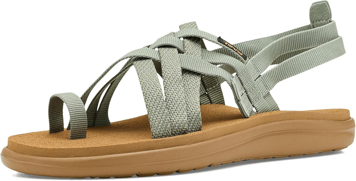 TEVA Women's Voya Strappy Lightweight Comfortable Quick-Drying Casual Sport Sandal