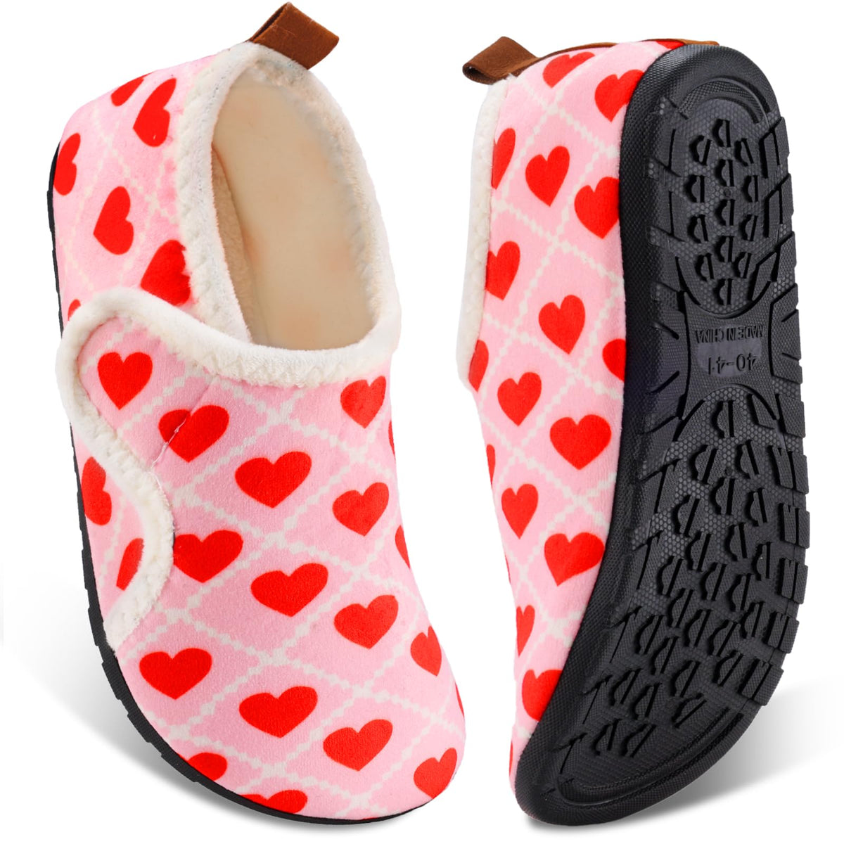 Ibeauti Women Mens House Slippers Barefoot House Shoes Non Slip